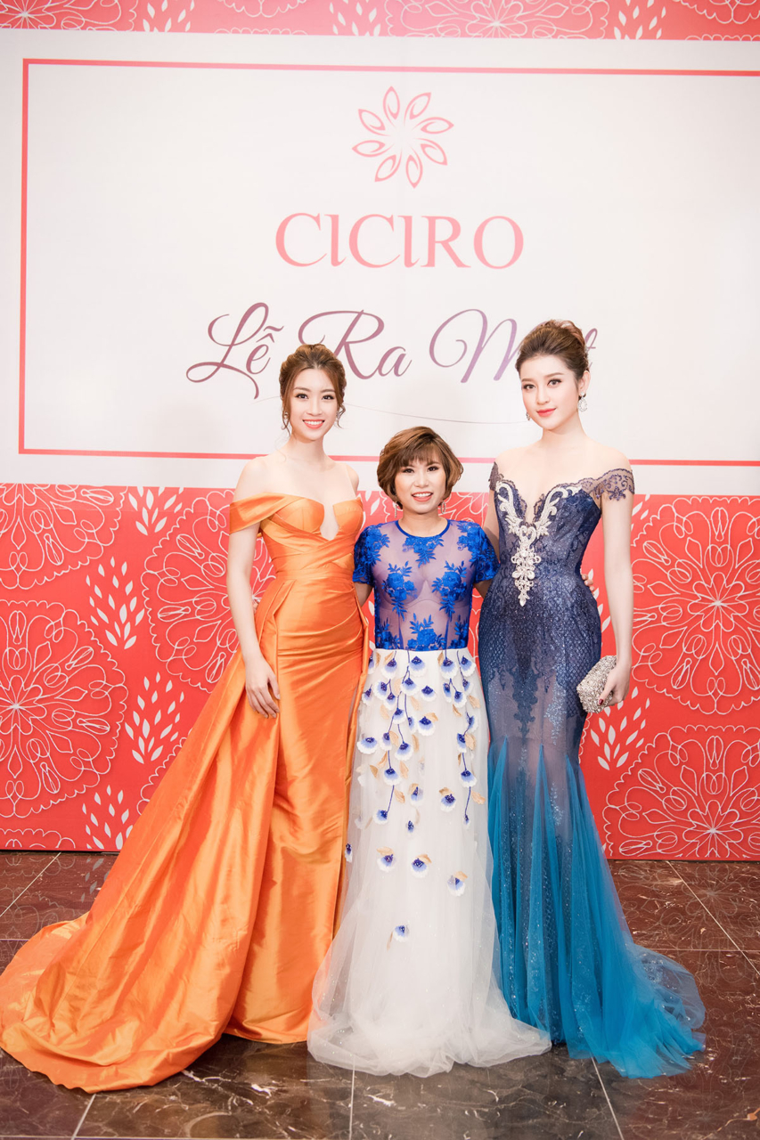CICIRO hân hạnh được Hoa hậu Việt Nam 2016 Đỗ Mỹ Linh và Á hậu Huyền My đồng hành